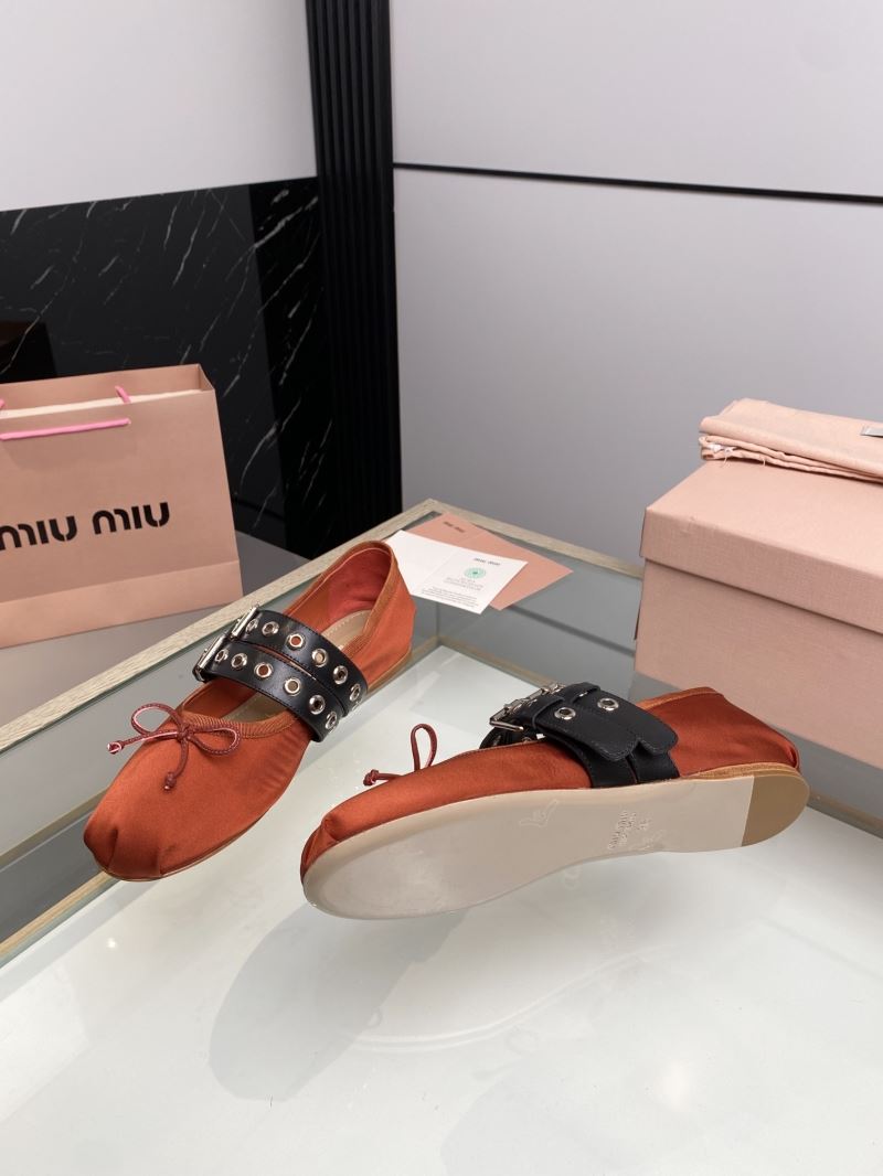 Miu Miu flat shoes